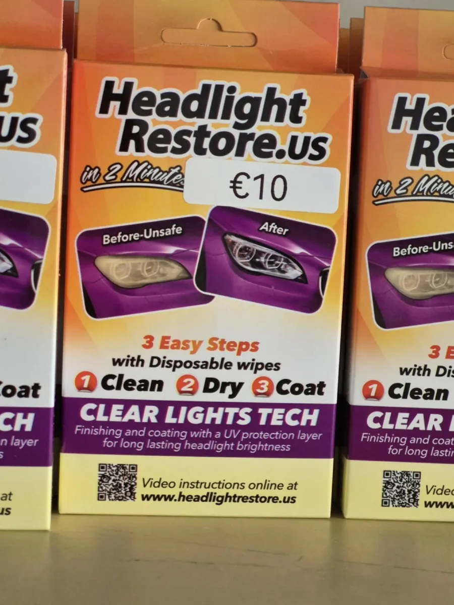 Clear Lights Tech Headlight Restoration Kit - Image 1
