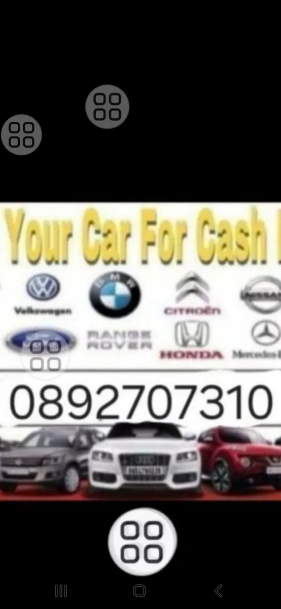 Cash for cars broken cars also wanted - Image 1