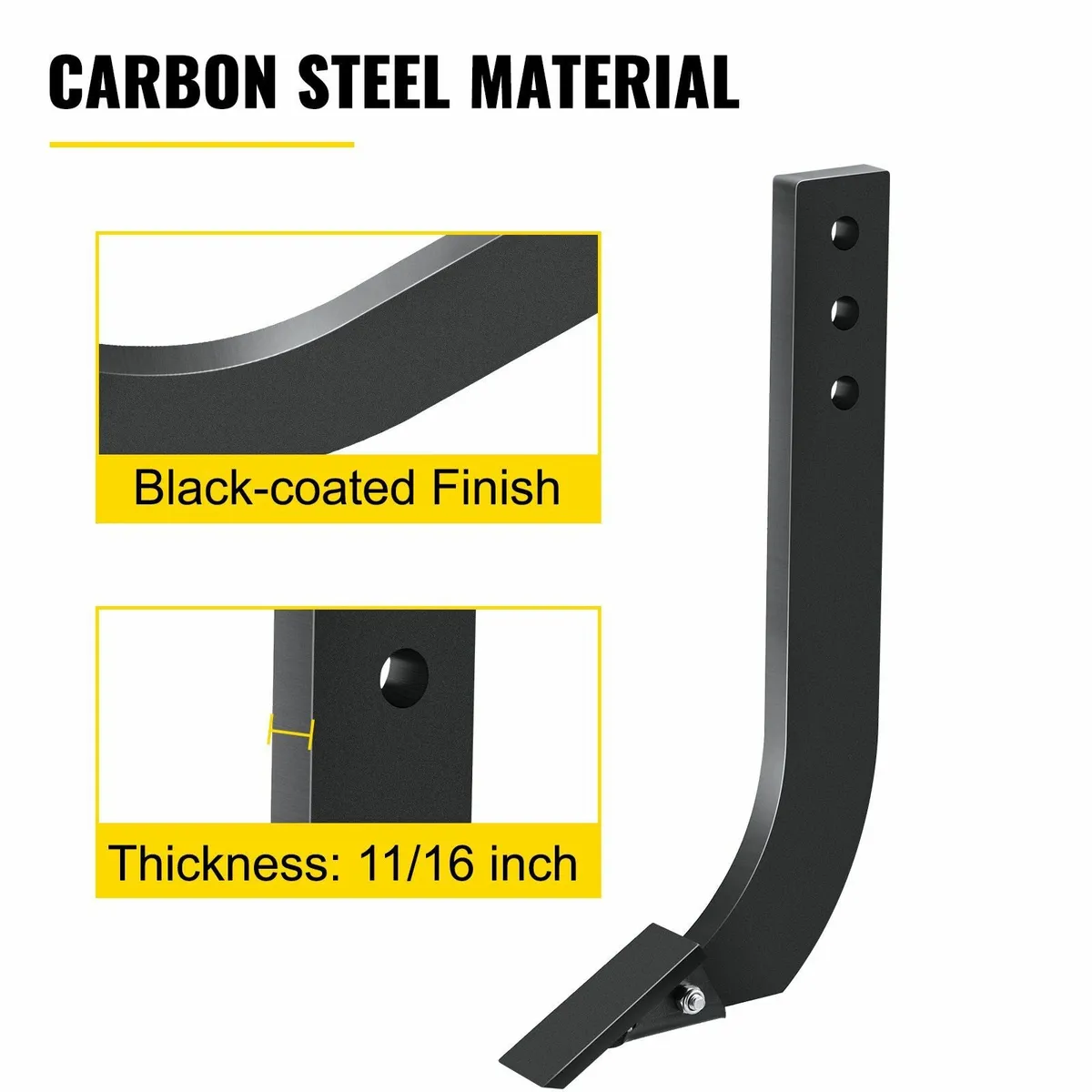 Box Blade Shank, 18 Inch Scarifier Shank, 4 Holes - Image 3