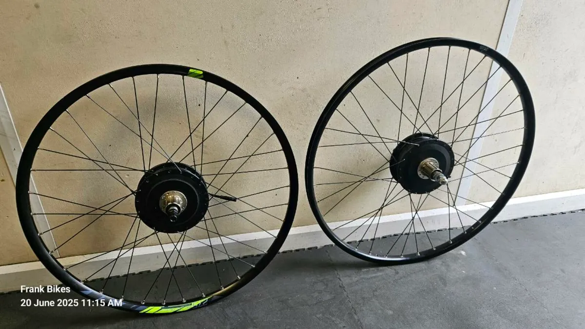 Electric bike wheels - Image 1