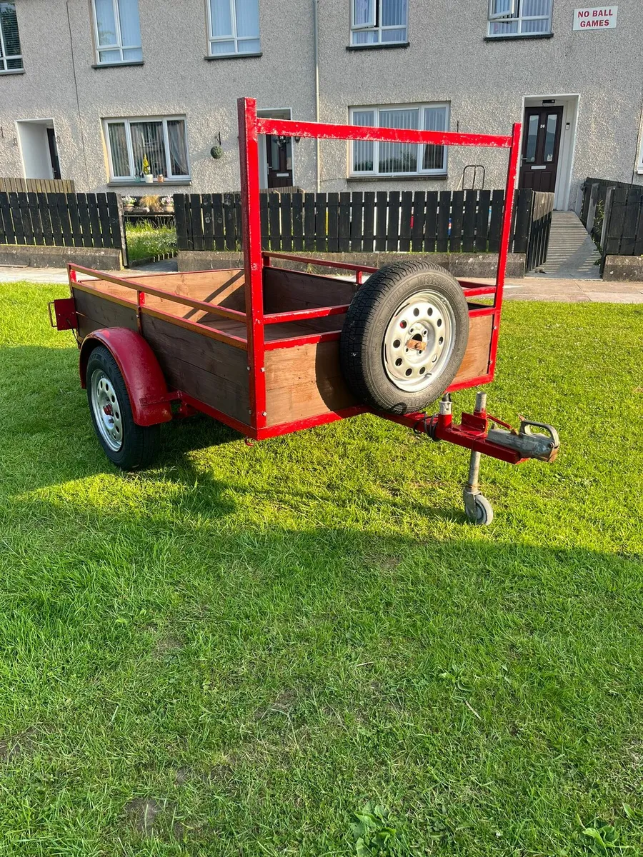 6x4 car trailer - Image 1