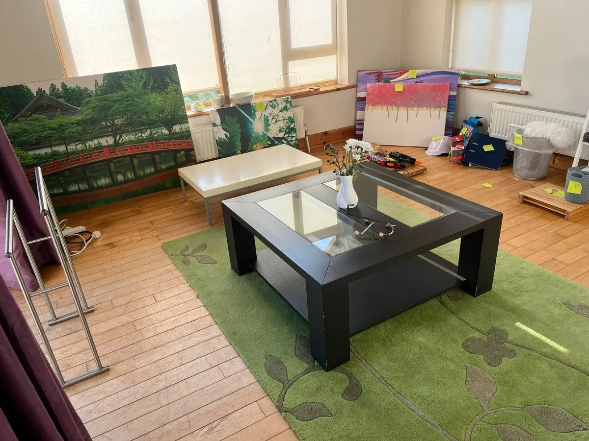 3 Tables + Frames + Bed Frame + Carpets + Others - Image 1