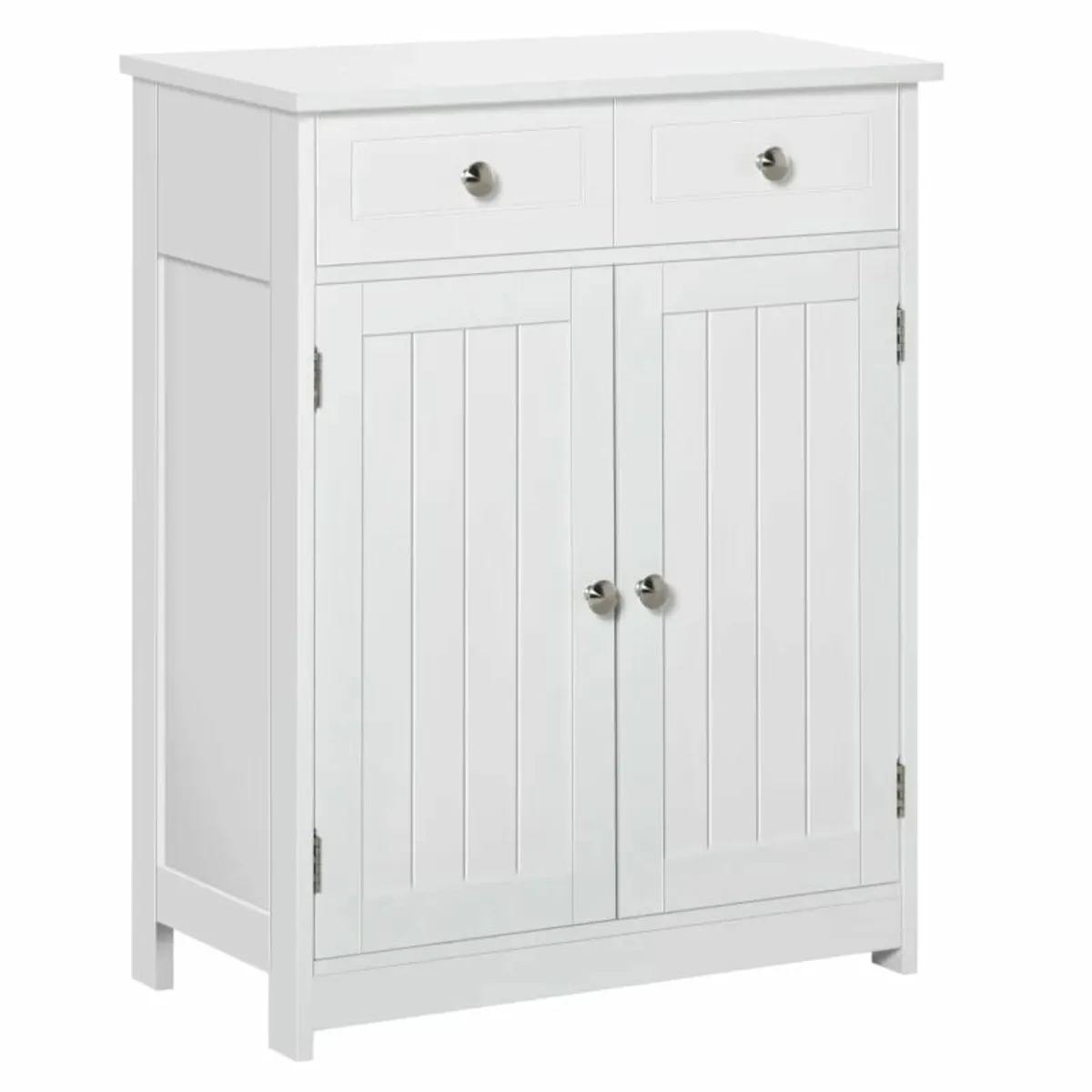 75x60cm Freestanding Bathroom Storage Cabinet Unit - Image 1