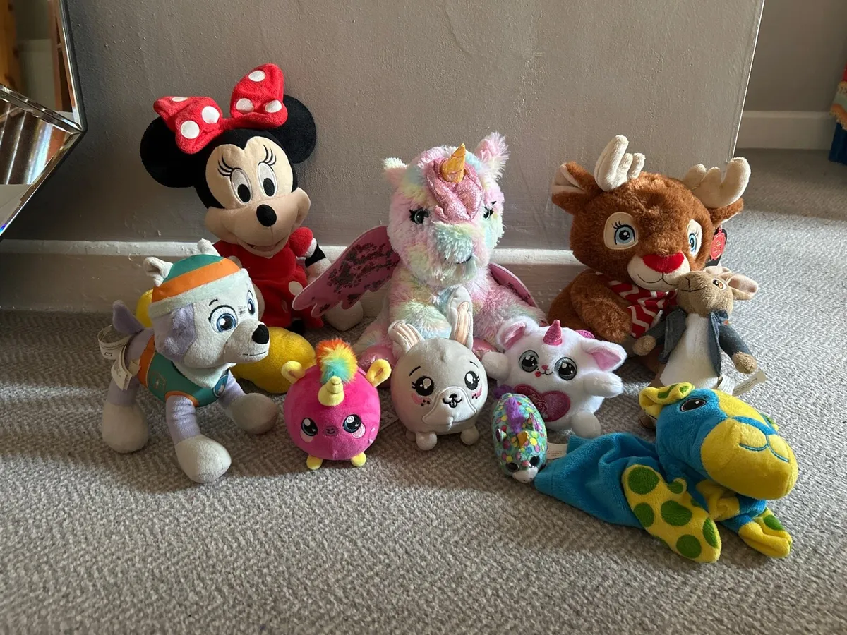 Selection of soft toys