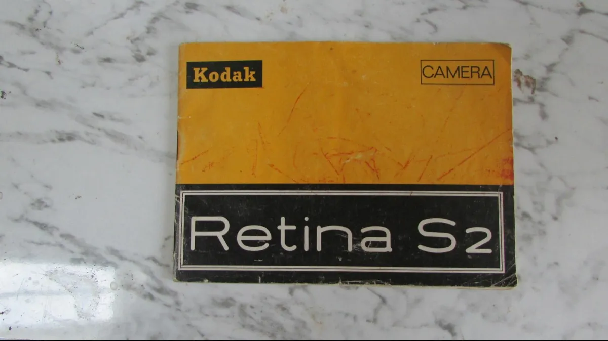 Vintage Kodak Retina manual,  FREE - Image 1
