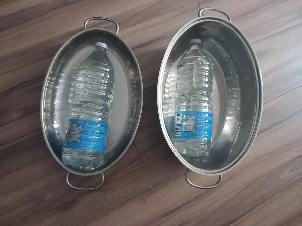 steel oval cocotte with lid - Image 3