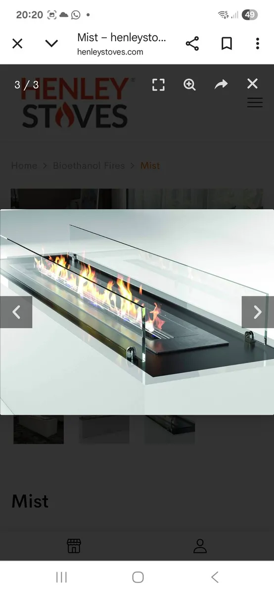 Henley bioethanol mist fire - Image 2