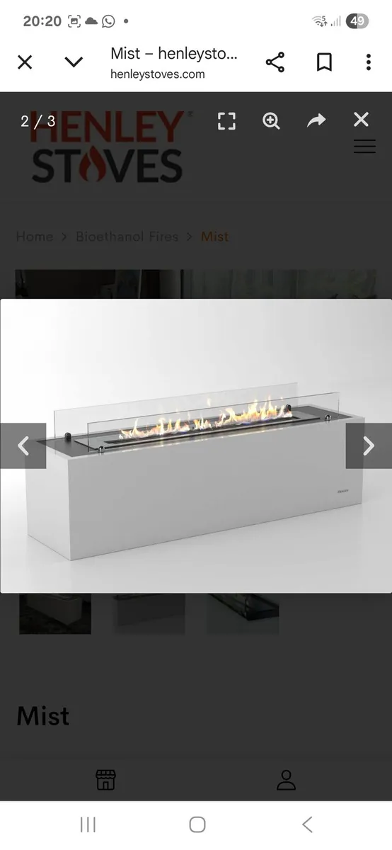 Henley bioethanol mist fire - Image 3