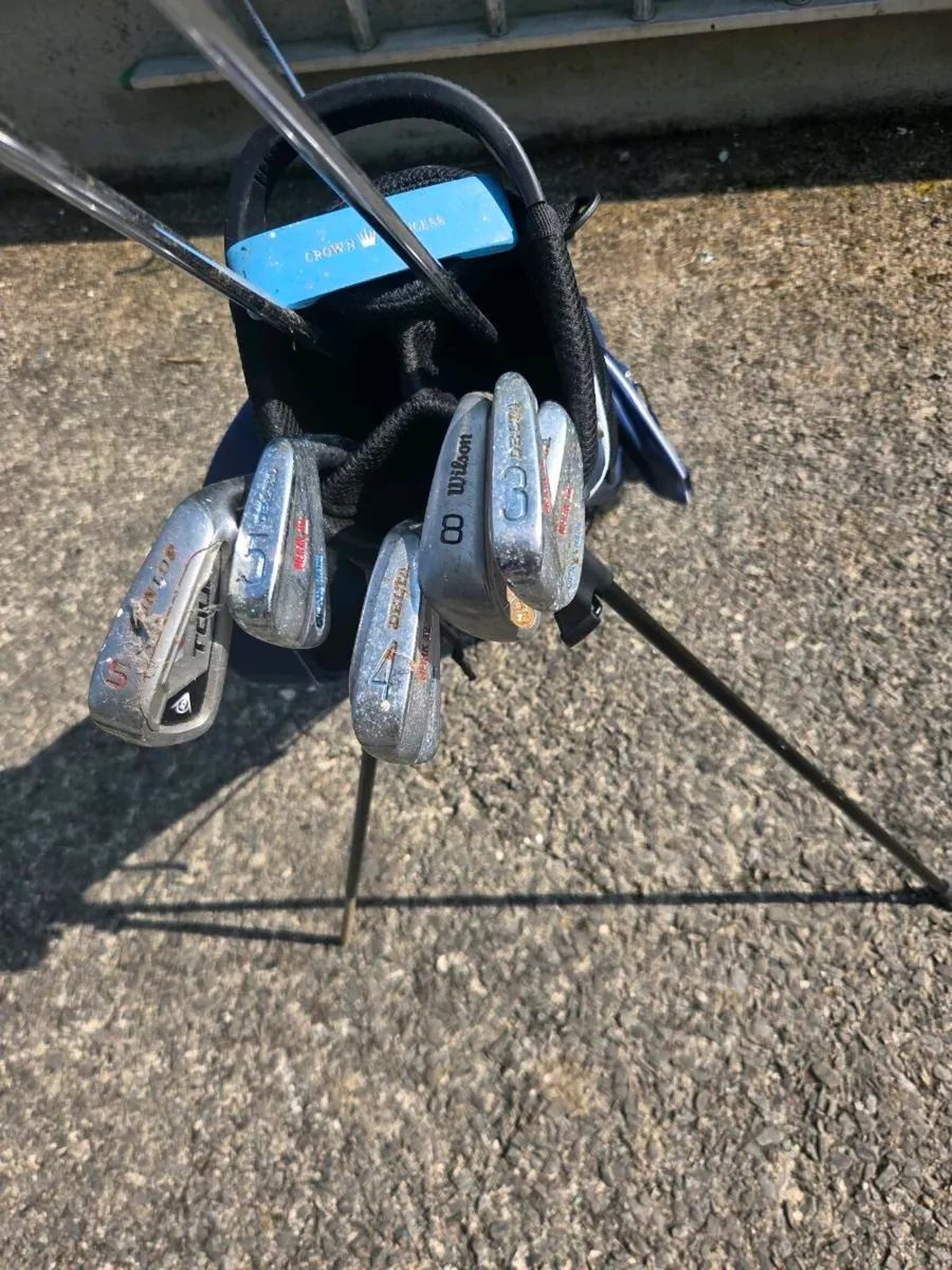 Golf set and bag. - Image 3