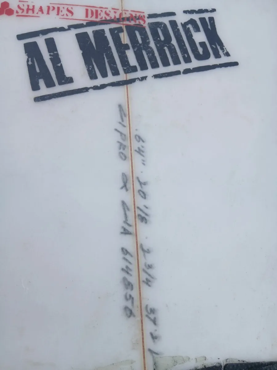 Al Merrick/CI Pro Surfboard - 6"4 - Image 2