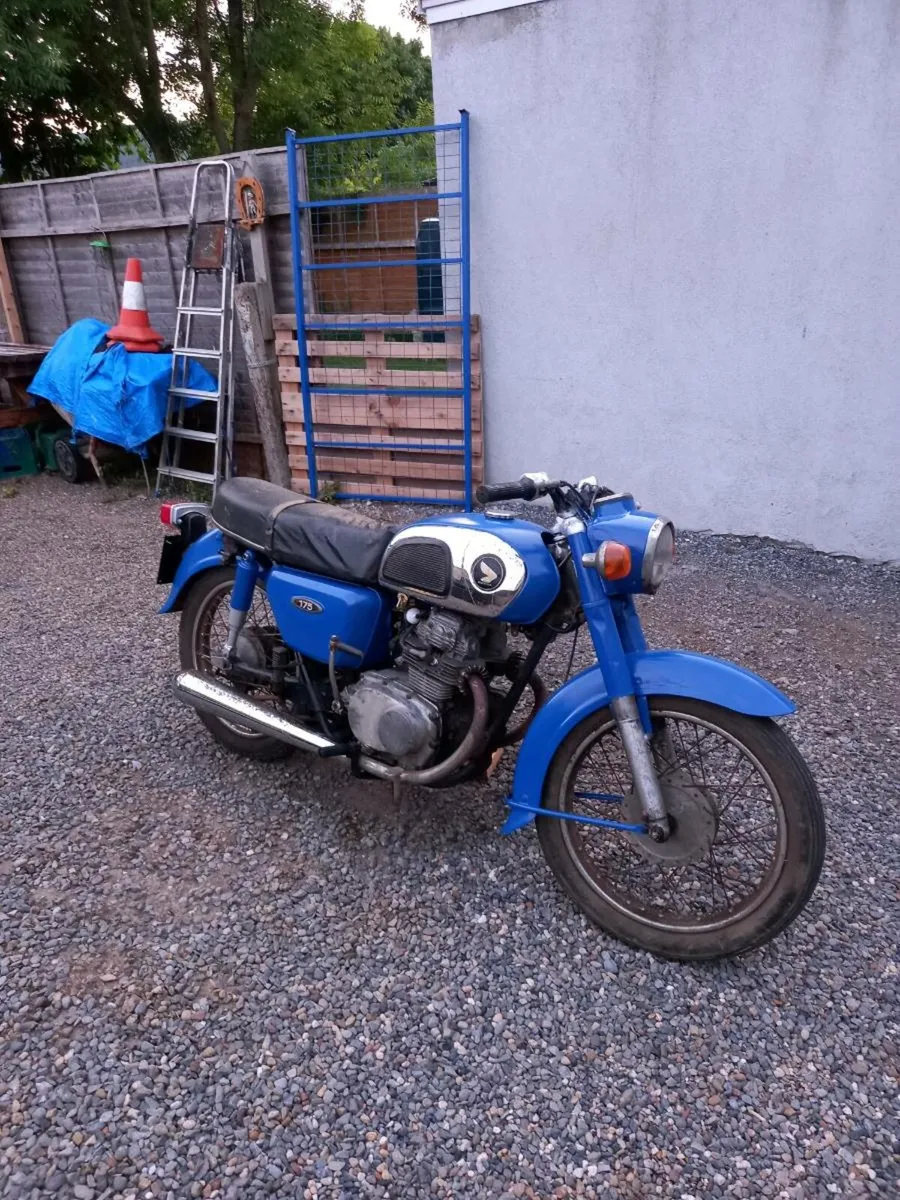 1976 Honda CD175 - Image 2
