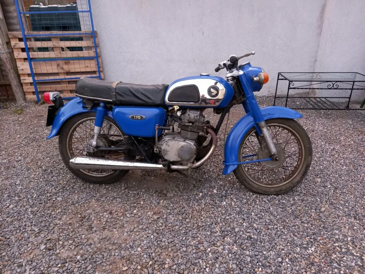 1976 Honda CD175 - Image 4