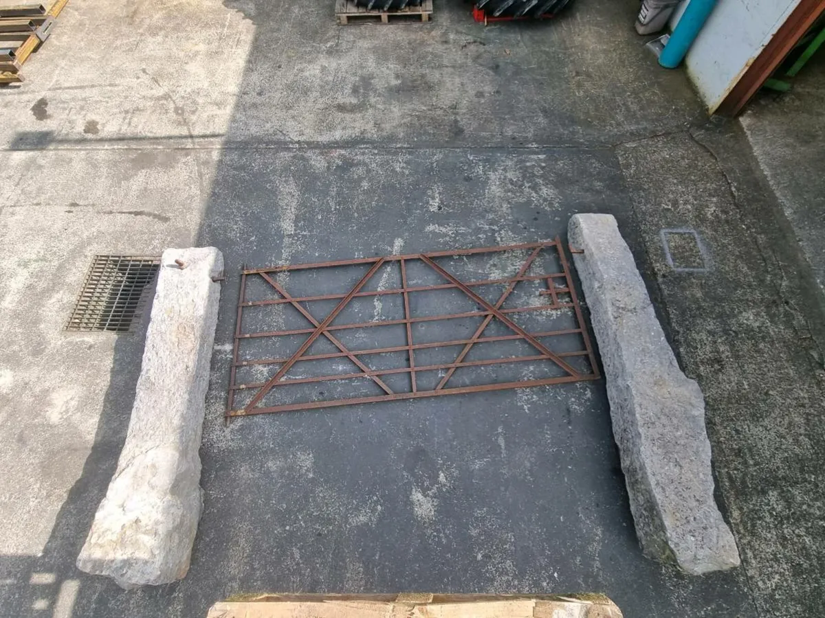 Stone gate posts - Image 1