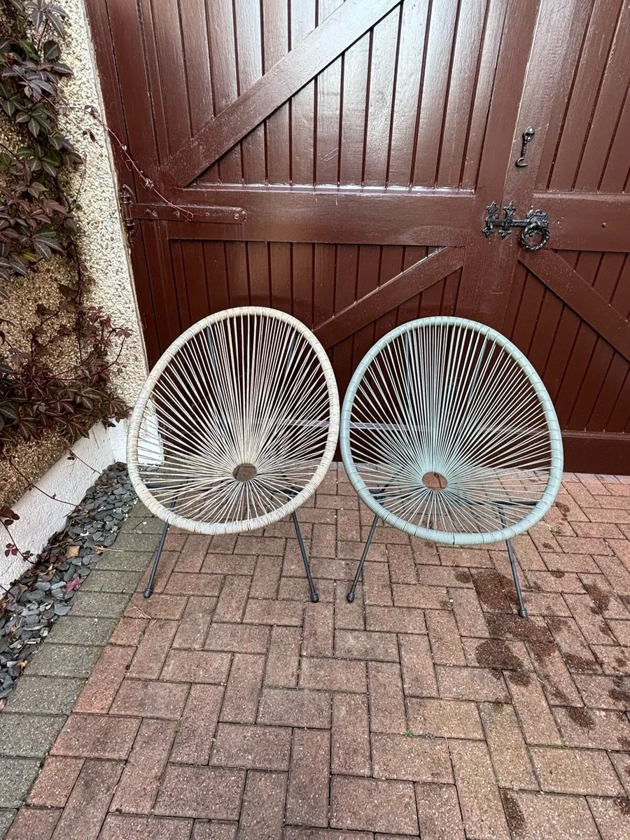 Garden chairs - Image 1