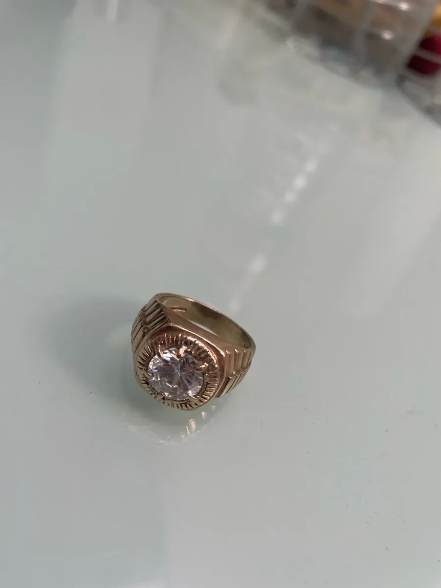 Gold ring 12.5g 9ct - Image 1