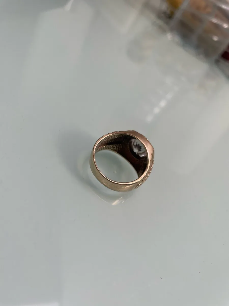 Gold ring 12.5g 9ct - Image 3