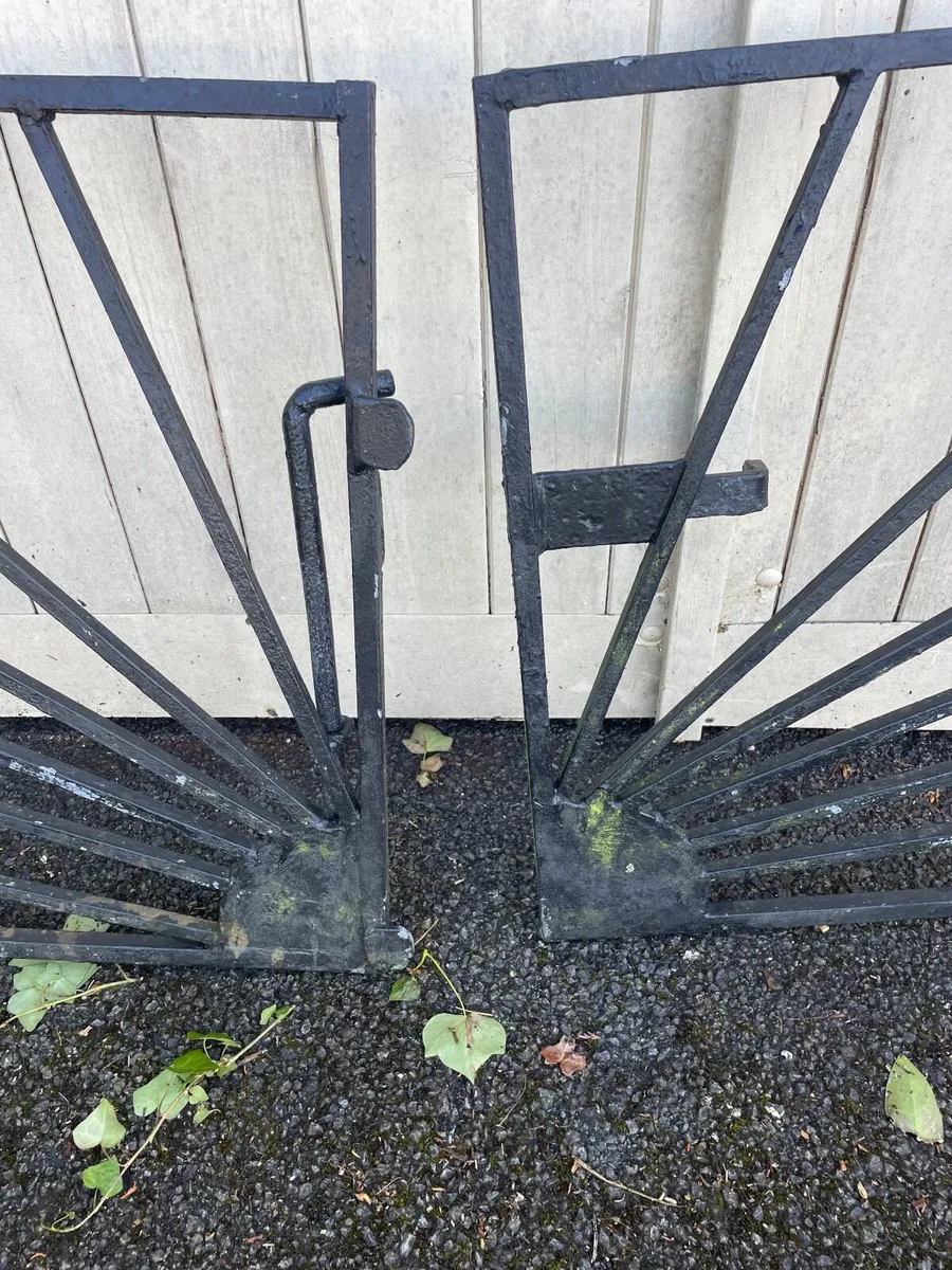 Gates. Wrought iron - Image 2