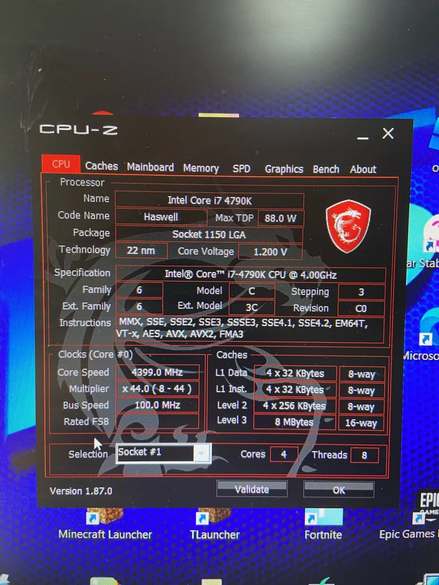 Processor Intel Core i7-4790K - Image 1