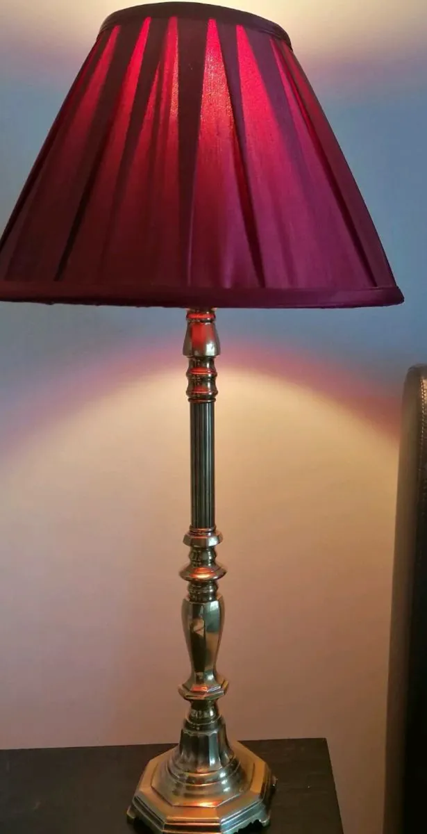 Brass Table Lamp - Image 1
