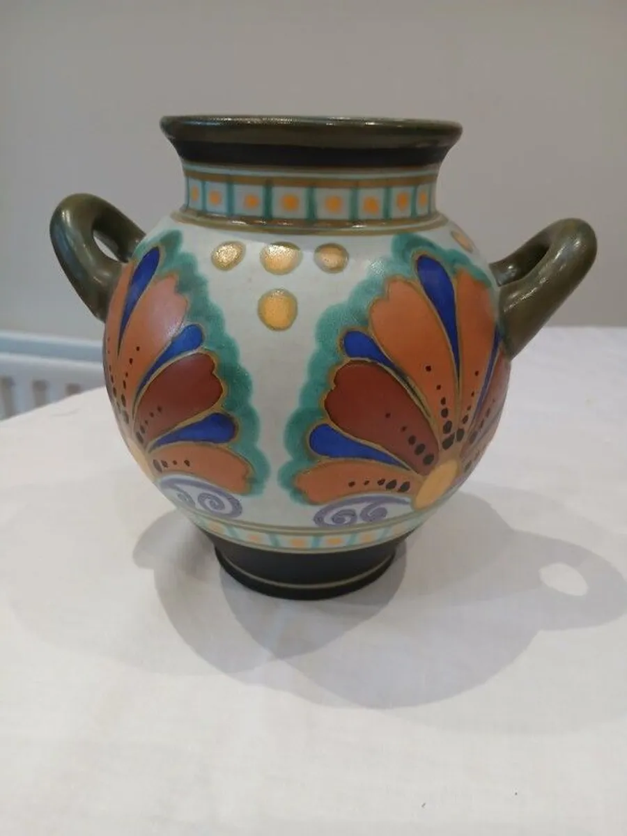 Vintage Gouda Vase - Image 1