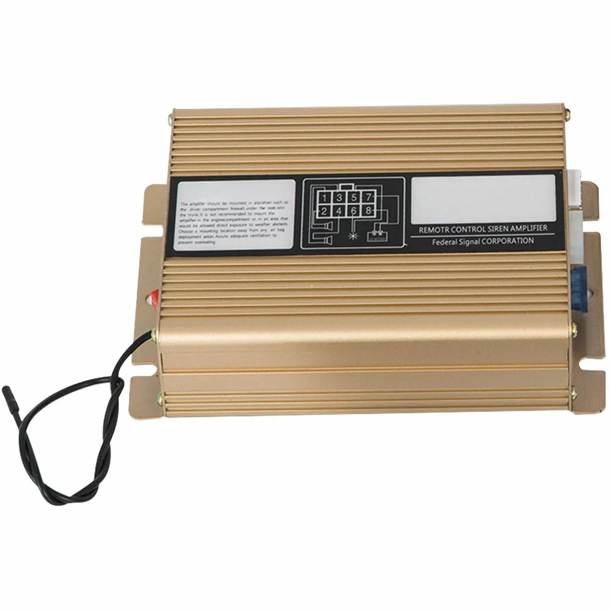 Car Warning Alarm 400W  Fire Horn PA Speaker - Image 2