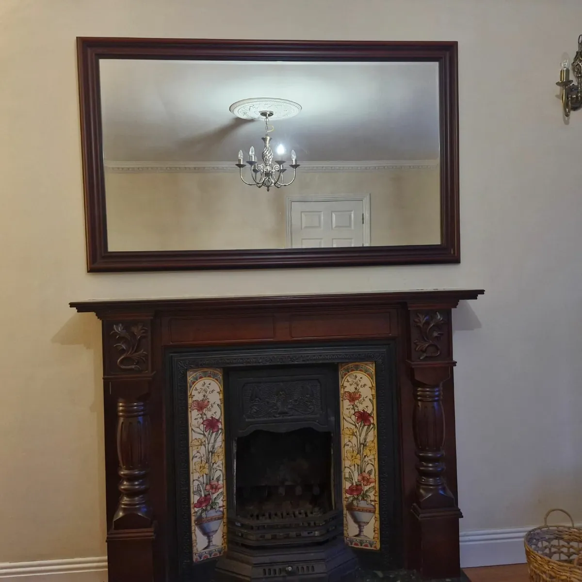 Mirrors: fireplace mirror and 2 smaller mirrors - Image 1