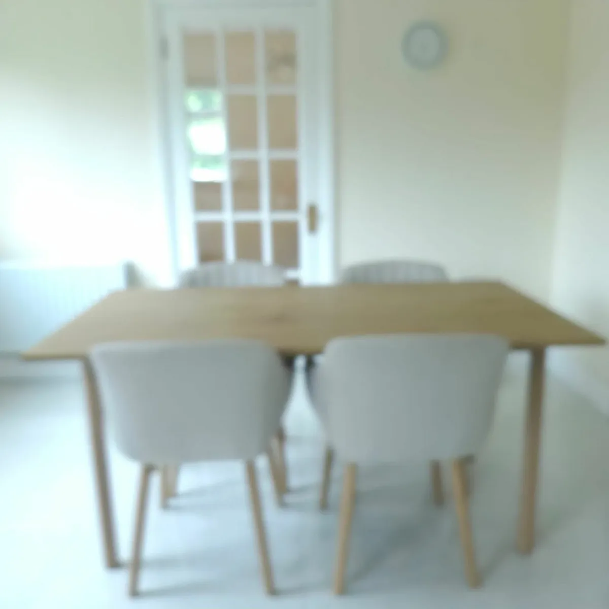 6 months old JYSK kitchen table & chairs - Image 1