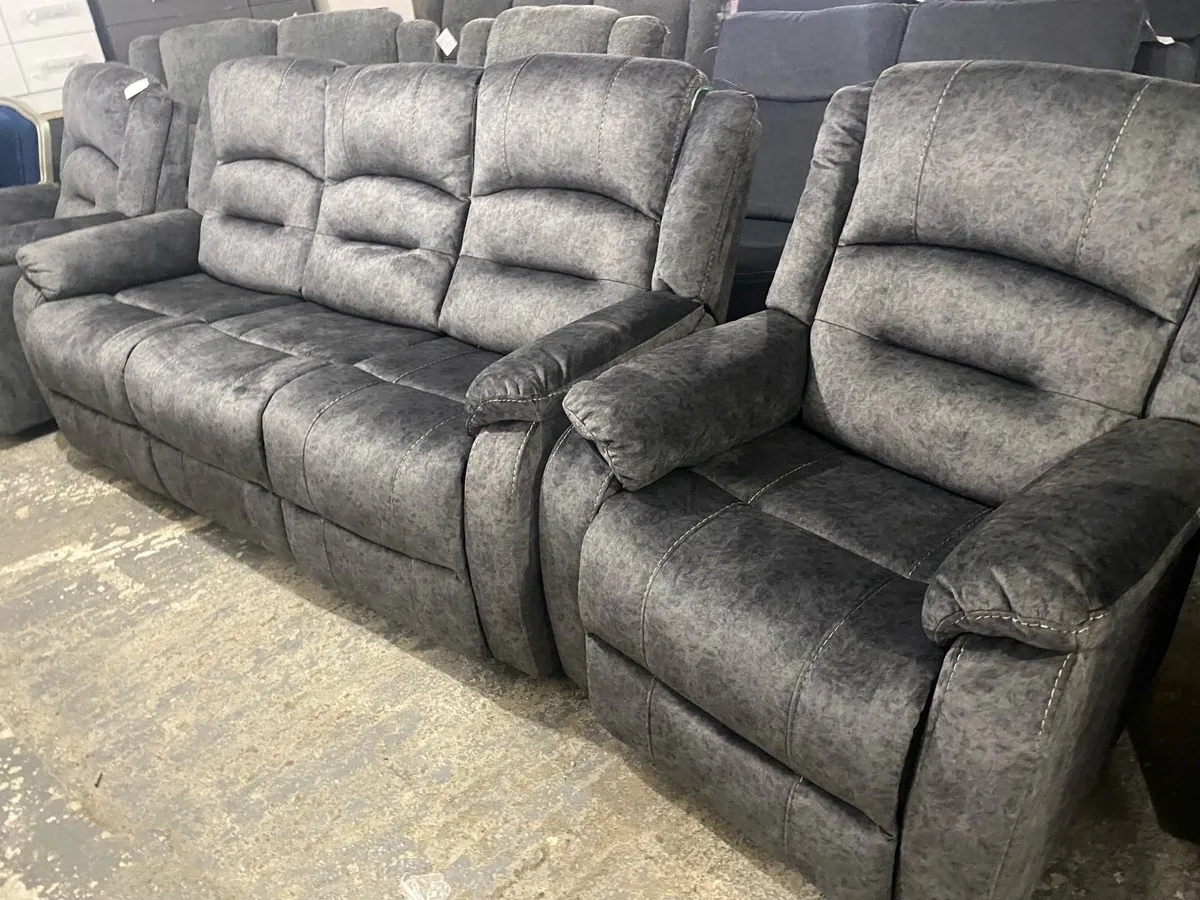 Quality fabric recliner 311 sofa set