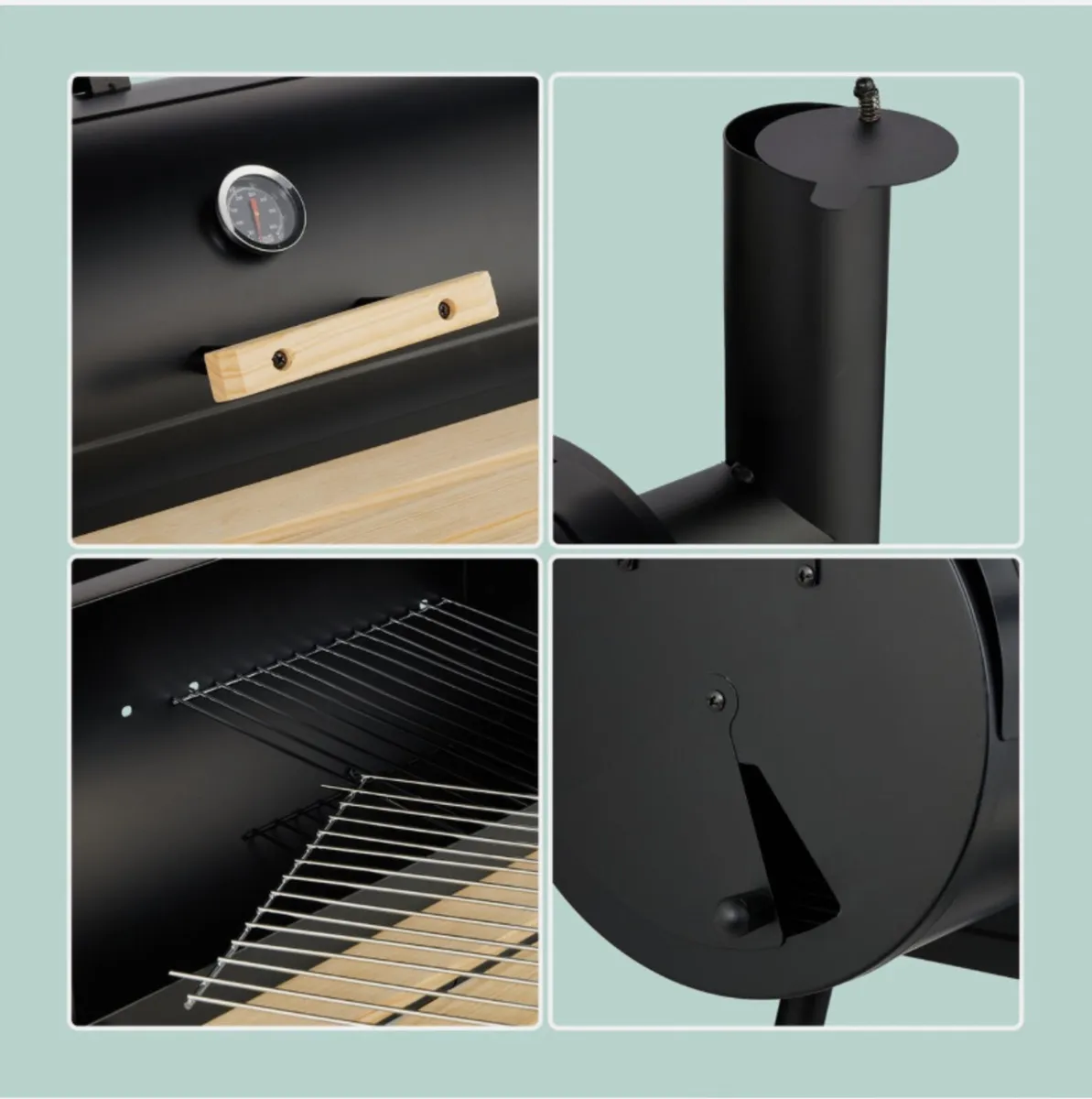 Charcoal Smoker Grill - Image 2