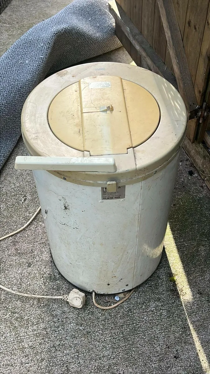 Antique washing spinner - Image 1