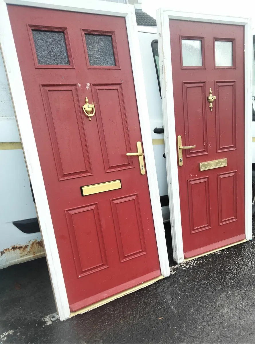 2 MATCHING COMPOSITE DOORS AVAILABLE