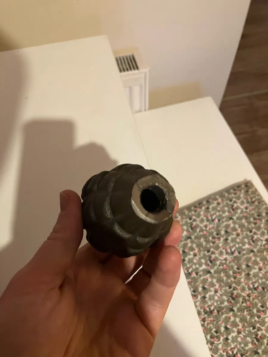 World War 2 Memorabilia-Ammo Box + Grenade Replica - Image 3