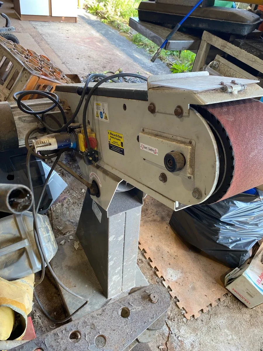Falcom 6inch belt sander single phase - Image 2