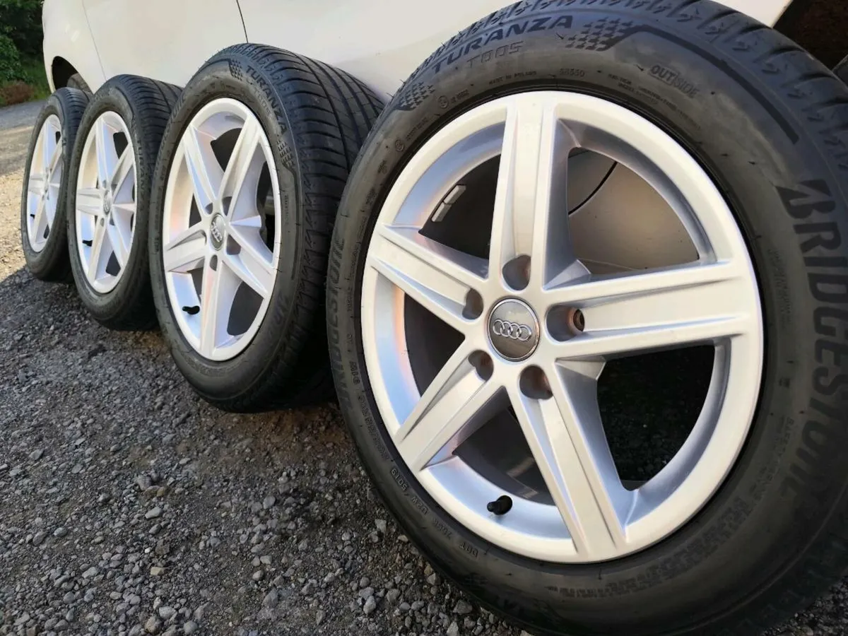 Audi alloy wheels - Image 1
