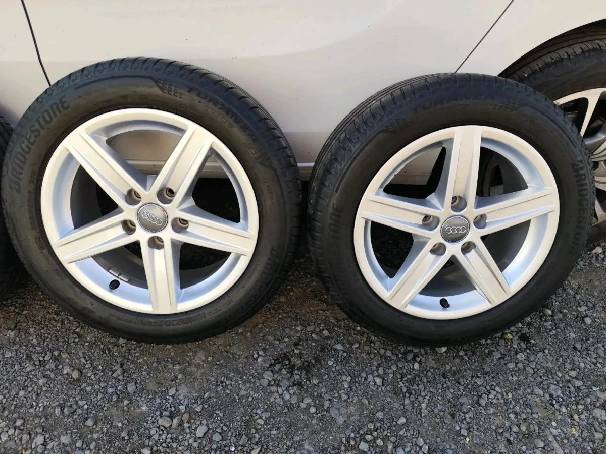 Audi alloy wheels - Image 2