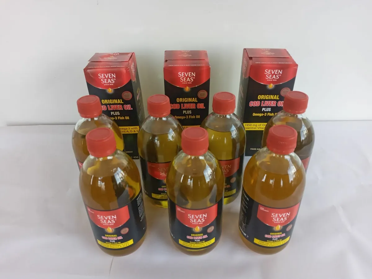 Lot of 10 x Bottles of 450ml Cod Liver Oil - Image 3