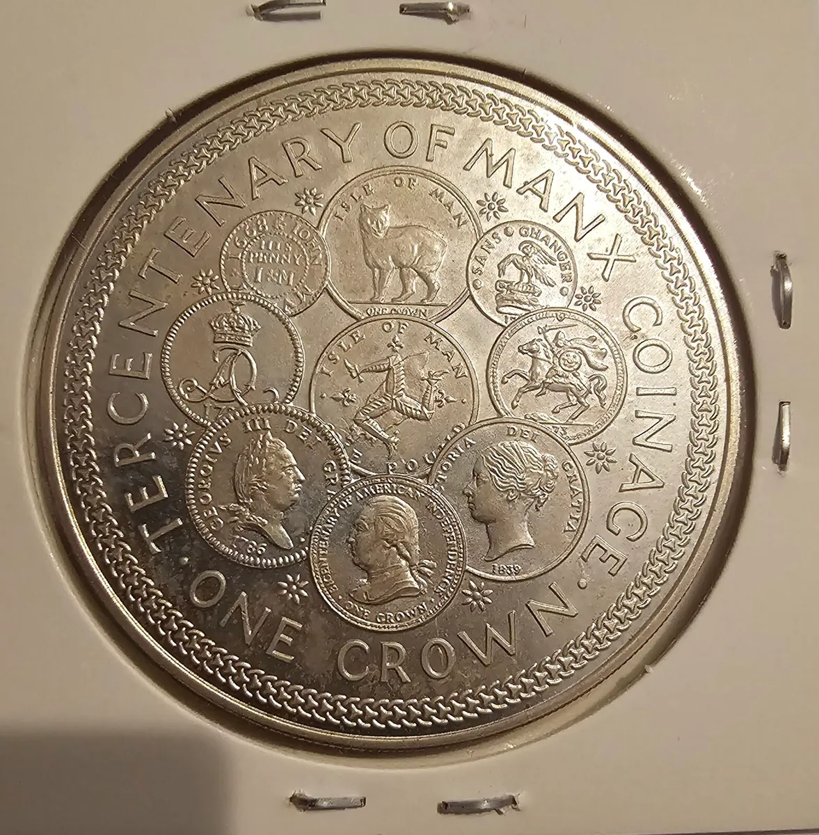 1979 isle of man crown - Image 2