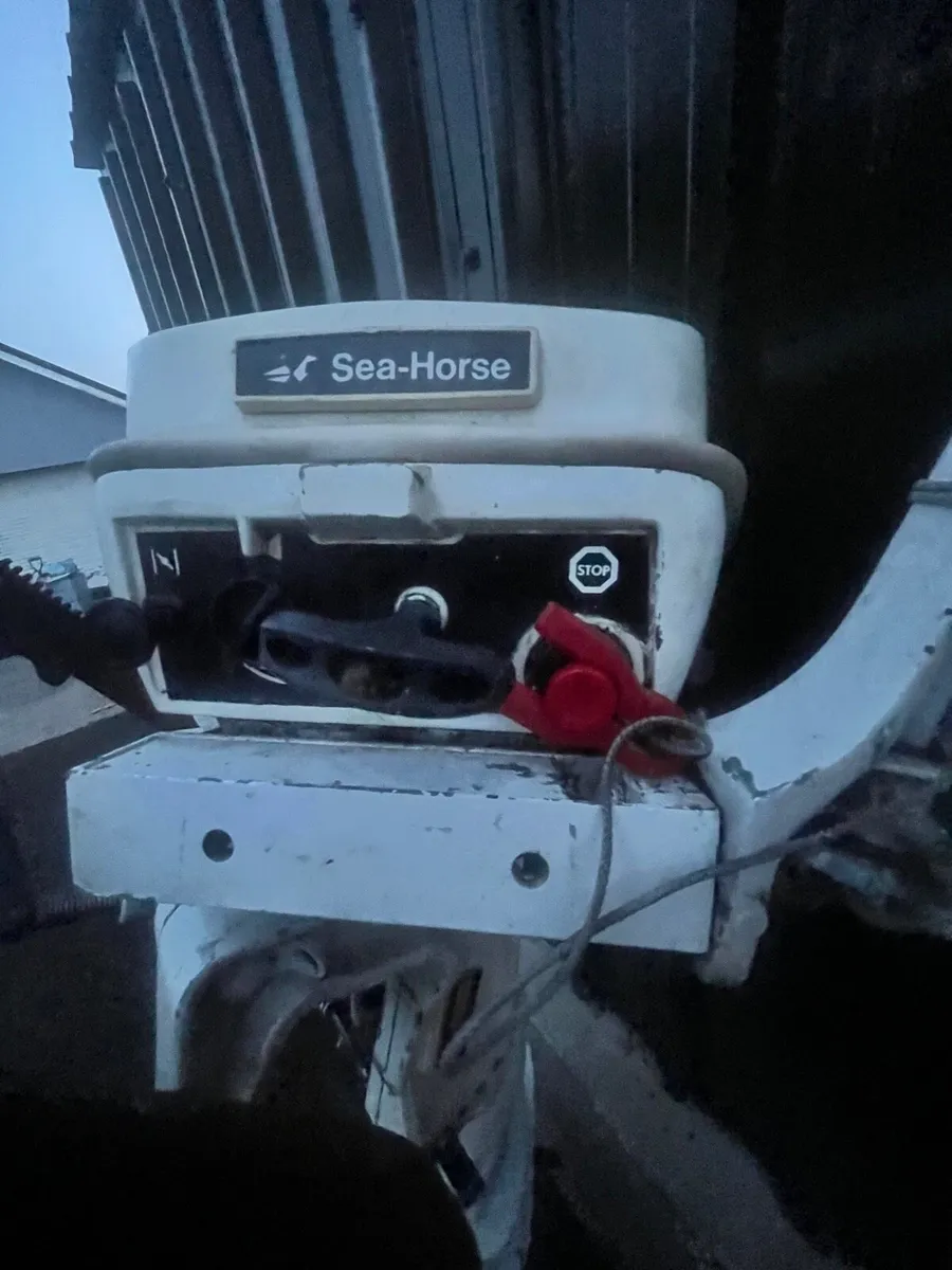 15HP Johnson Seahorse Outboard Boat Engine - Image 4
