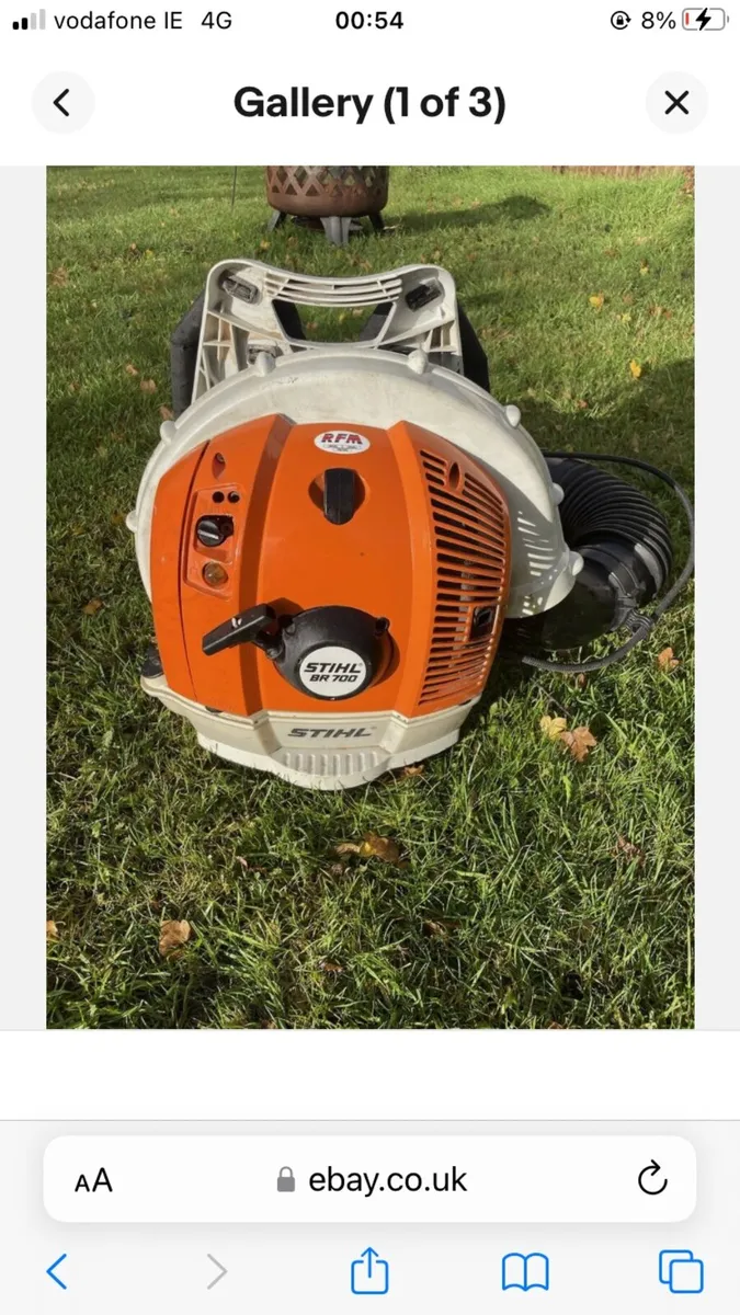 Stihl backpack leaf blower - Image 1