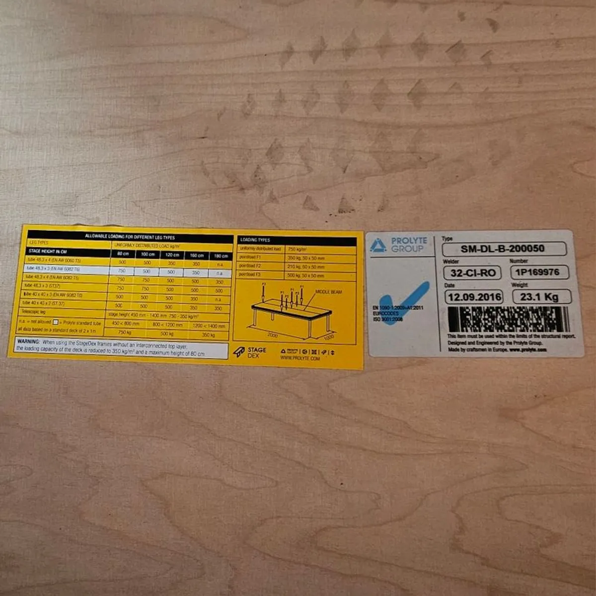 Prolyte Stagedex Basicline 2m x 1m - Image 4