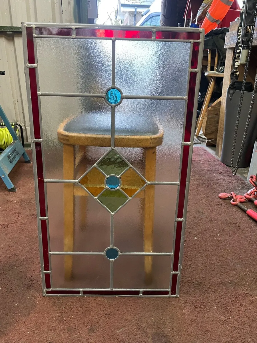 Lead glass window - Image 1