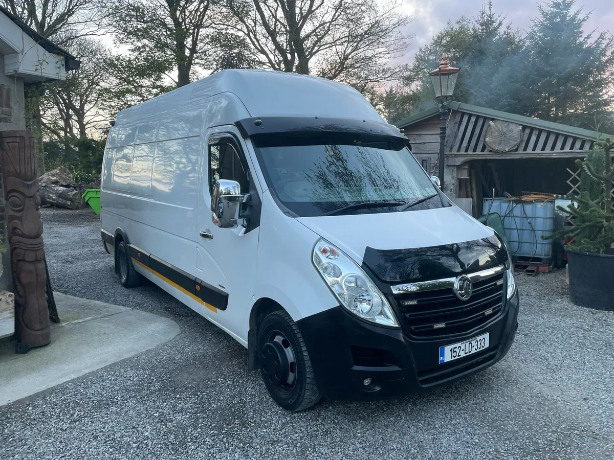 Movano lwb high roof van, twin wheel, - Image 1