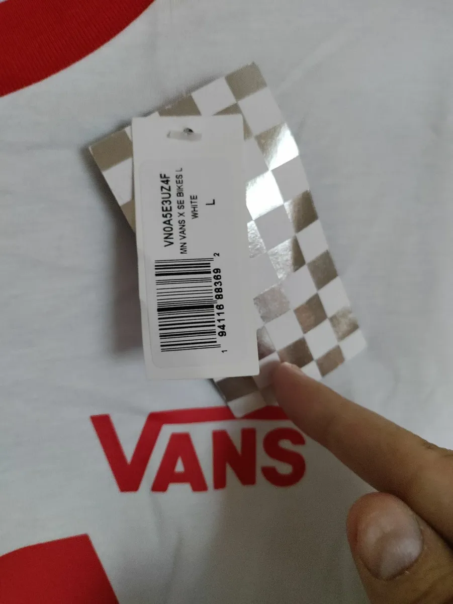 Vans SE bikes long sleeve shirt L New - Image 4
