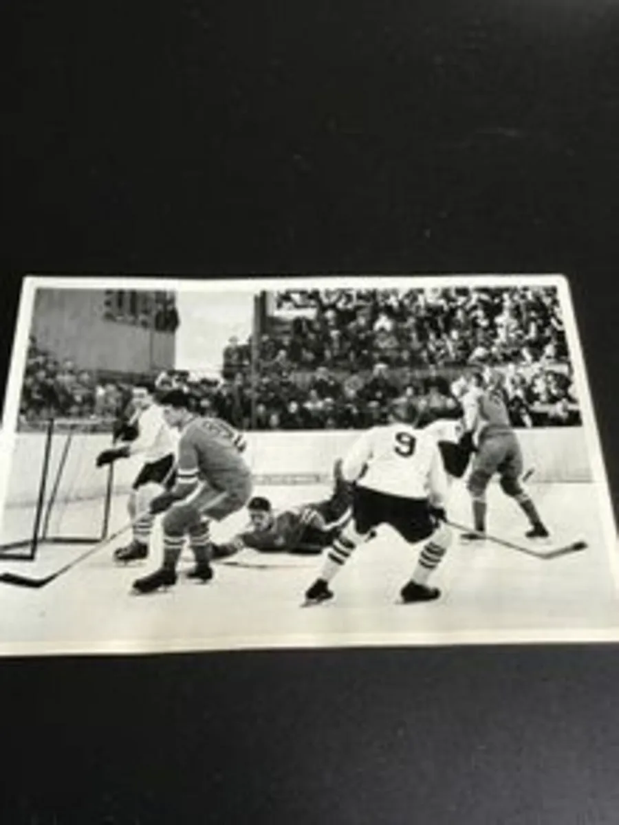 Rare/Genuine 1936 Winter Olympics Photograph card