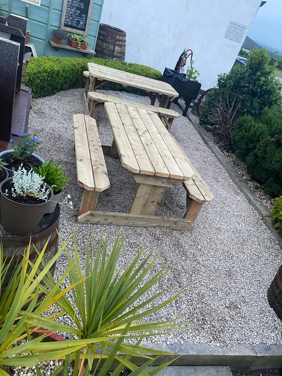 Heavy Duty Picnic Bench’s - NATIONWIDE - Image 4