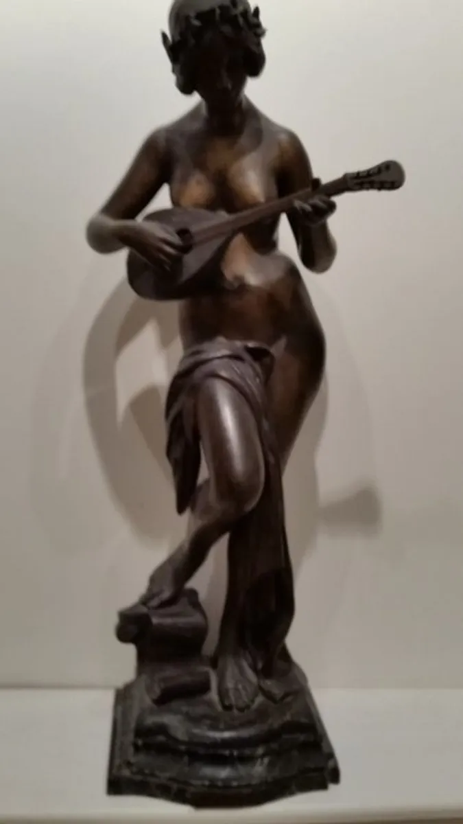 La Musique - Julian Causse - Femme A La Mandoline - Image 4