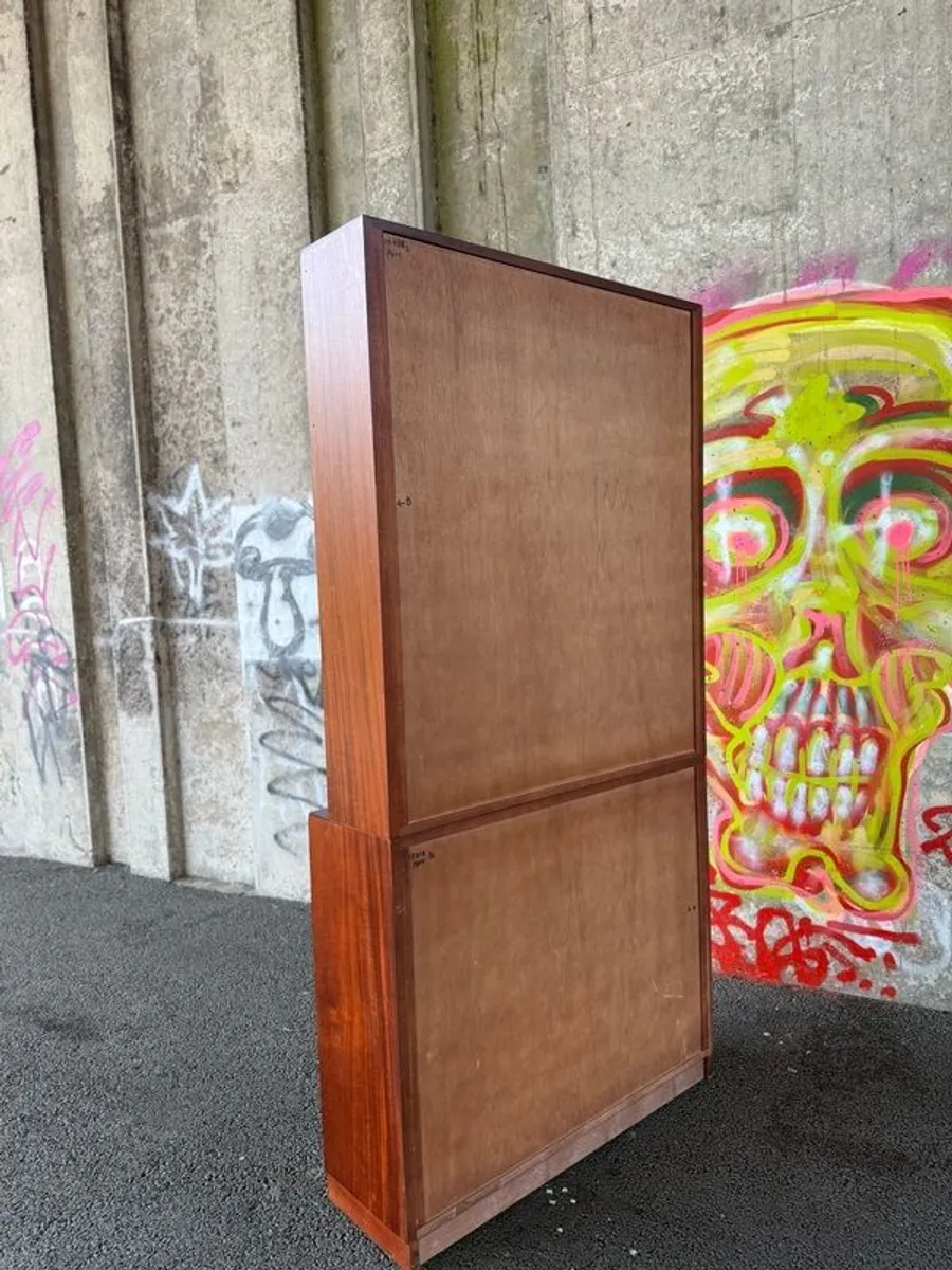 Mid century teak bookcase vintage retro Danish - Image 3