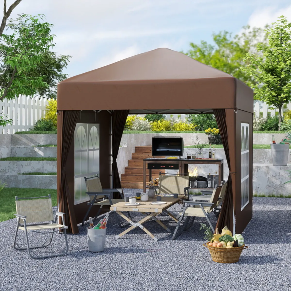 Outside 2x2m Pop Up Marquee - Image 2