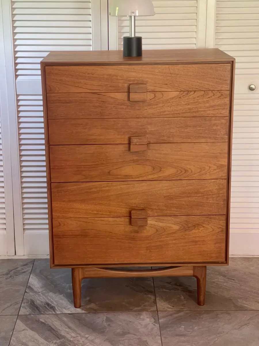 Mid century G plan - Danish highboy - Image 1