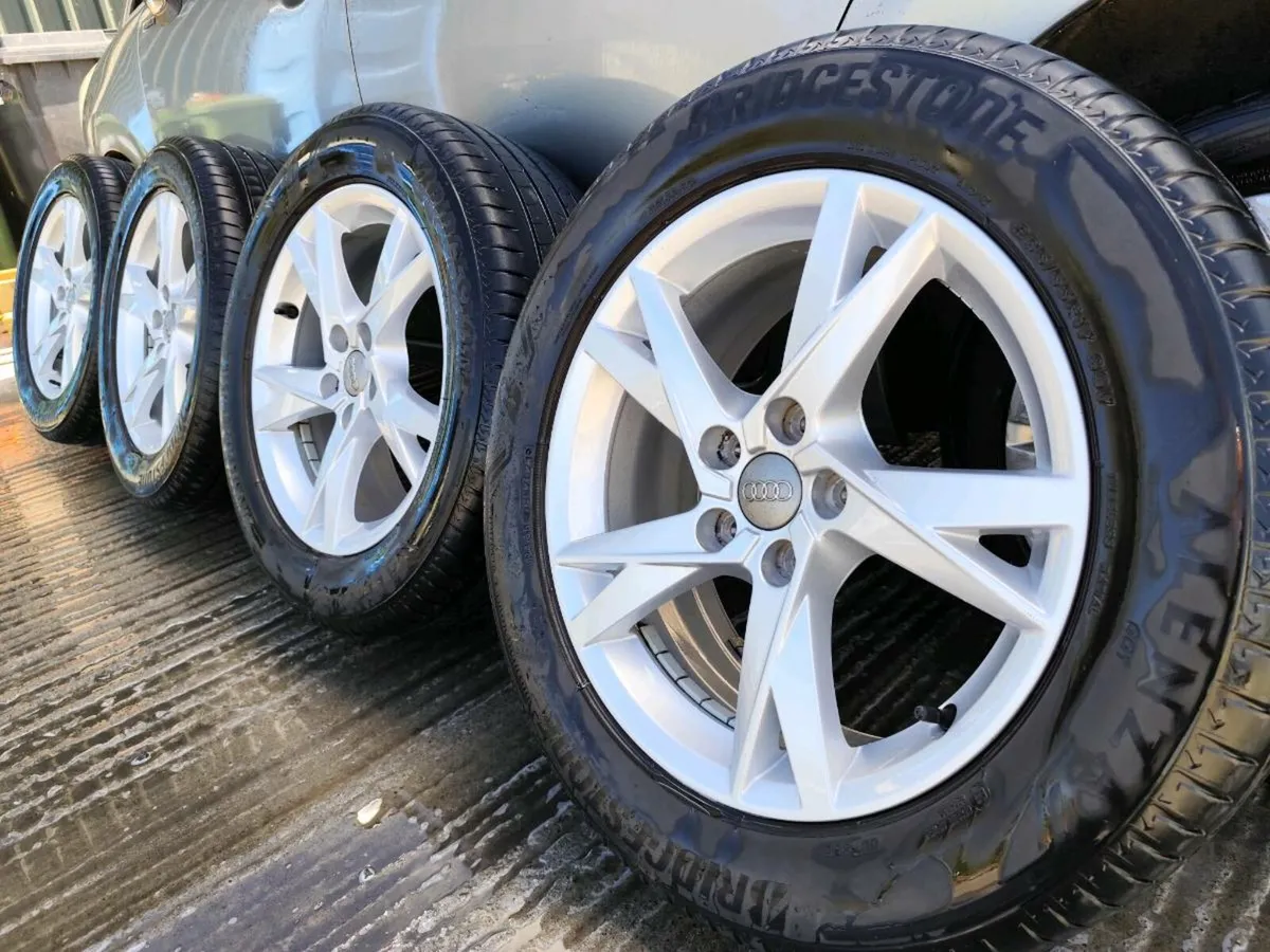 Audi alloy wheels - Image 1